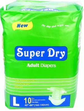 SUPER DRY ADULT DIAPERS
